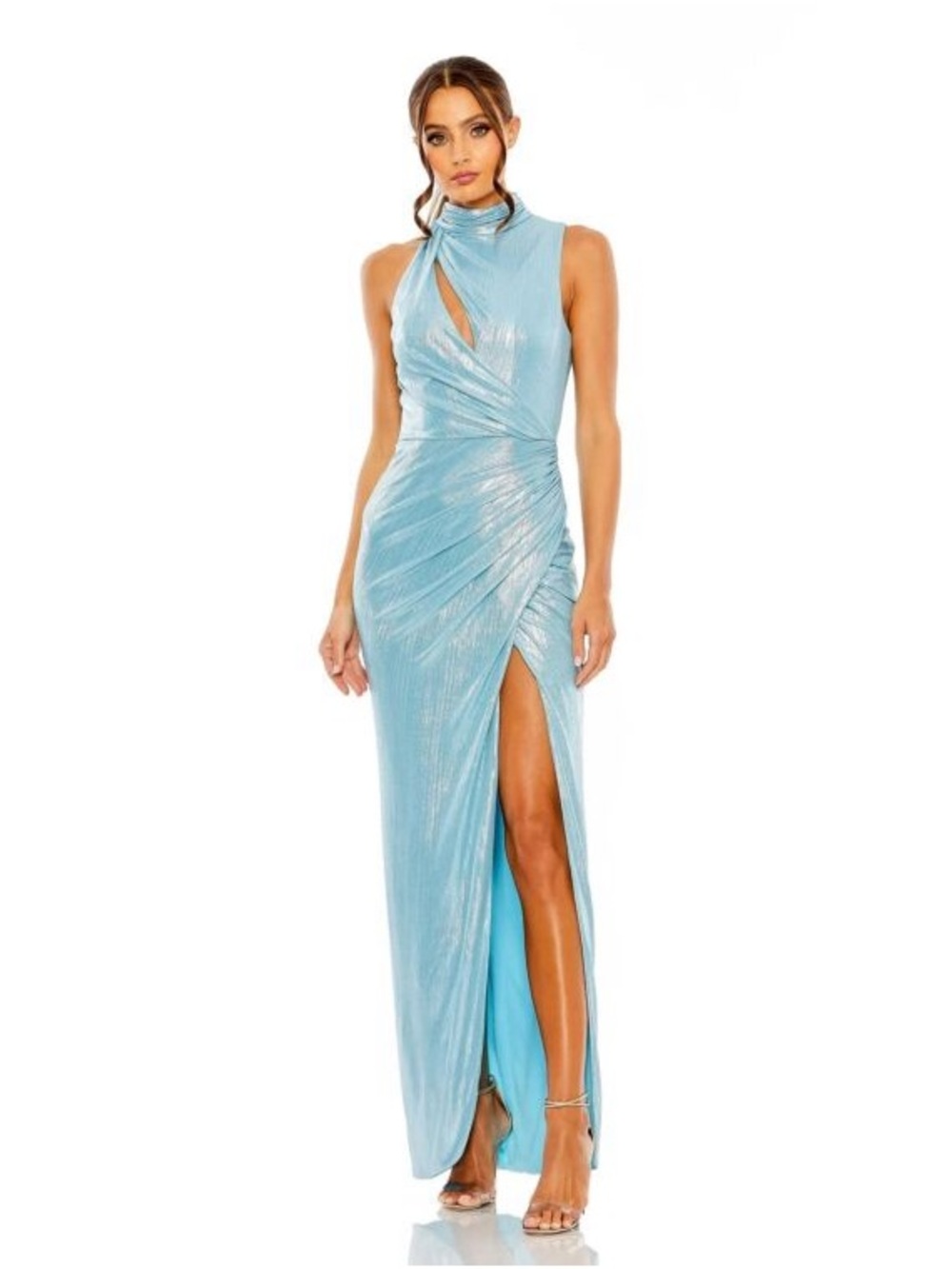 MAC DUGGAL NWT HIGH NECK CUTOUT DRESS SIZE 10